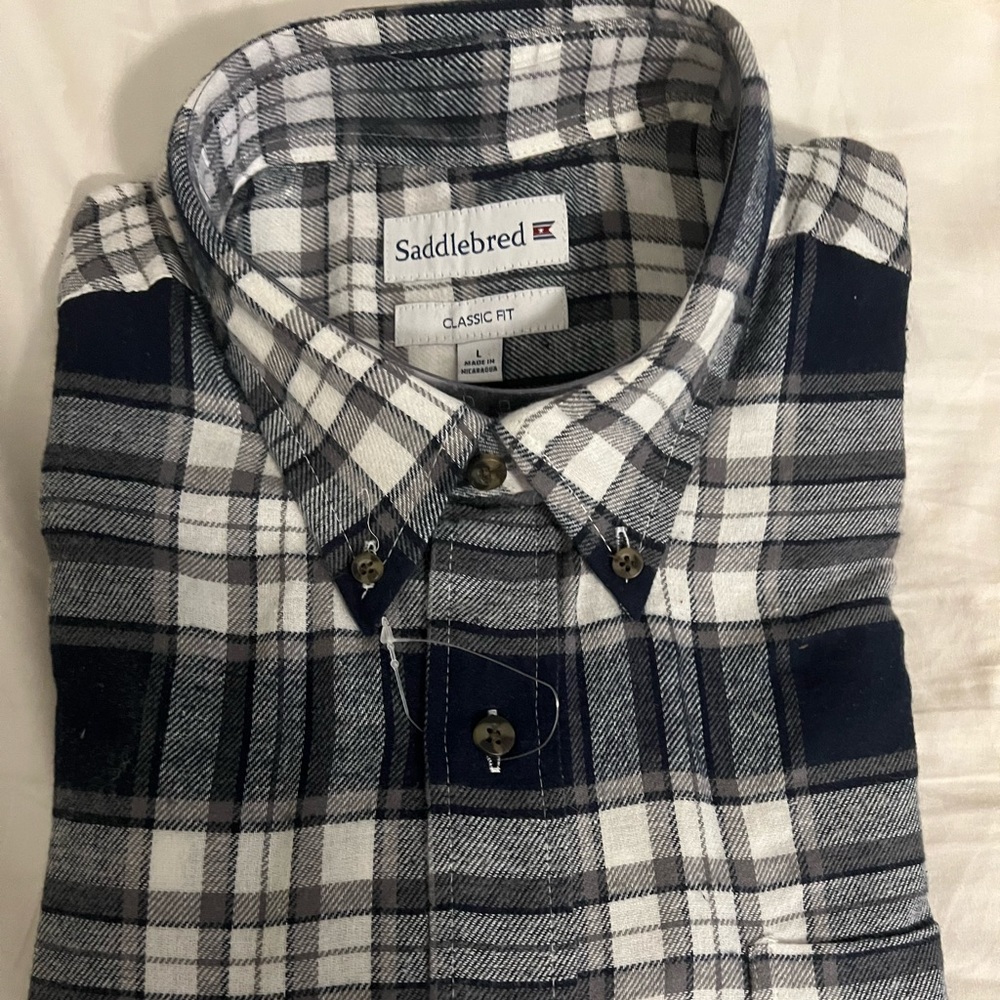 Saddlebred Mens Large Flannel Short